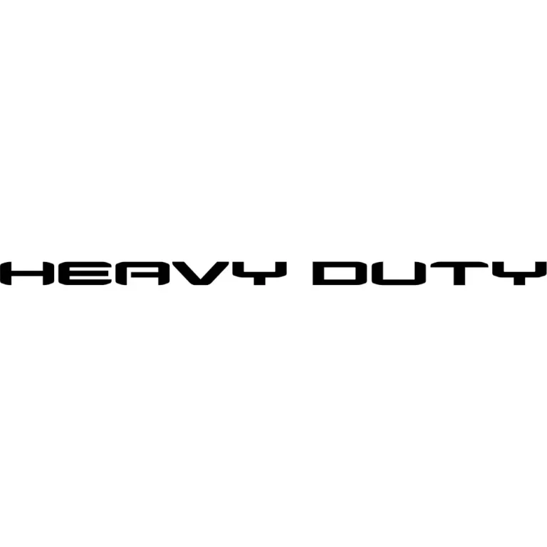 GMC Heavy Duty Decal
