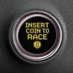 Insert Coin To Race Push To Start Button Overlay