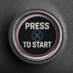 Press X To Start Push To Start Button Overlay