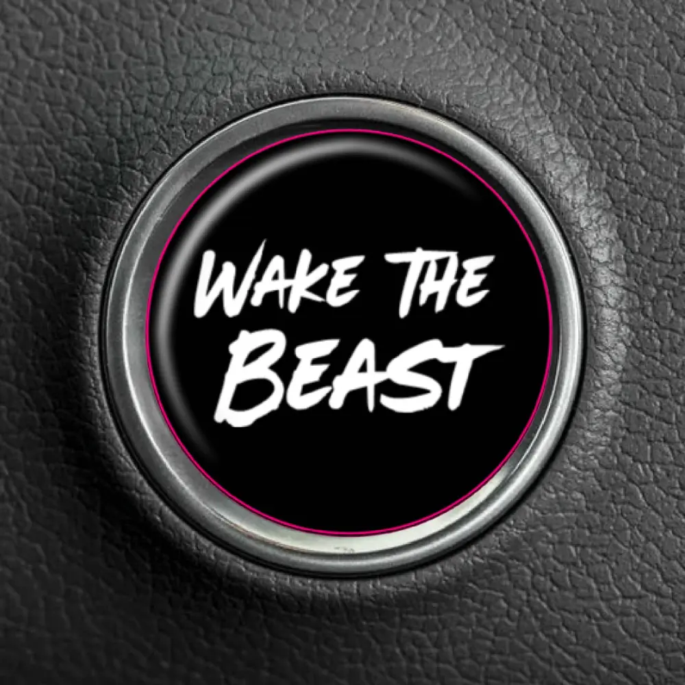 Wake The Beast Push To Start Button Overlay