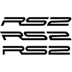 Roush Stage 2 RS2 Decal
