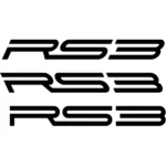 Roush Stage 3 RS3 Decal