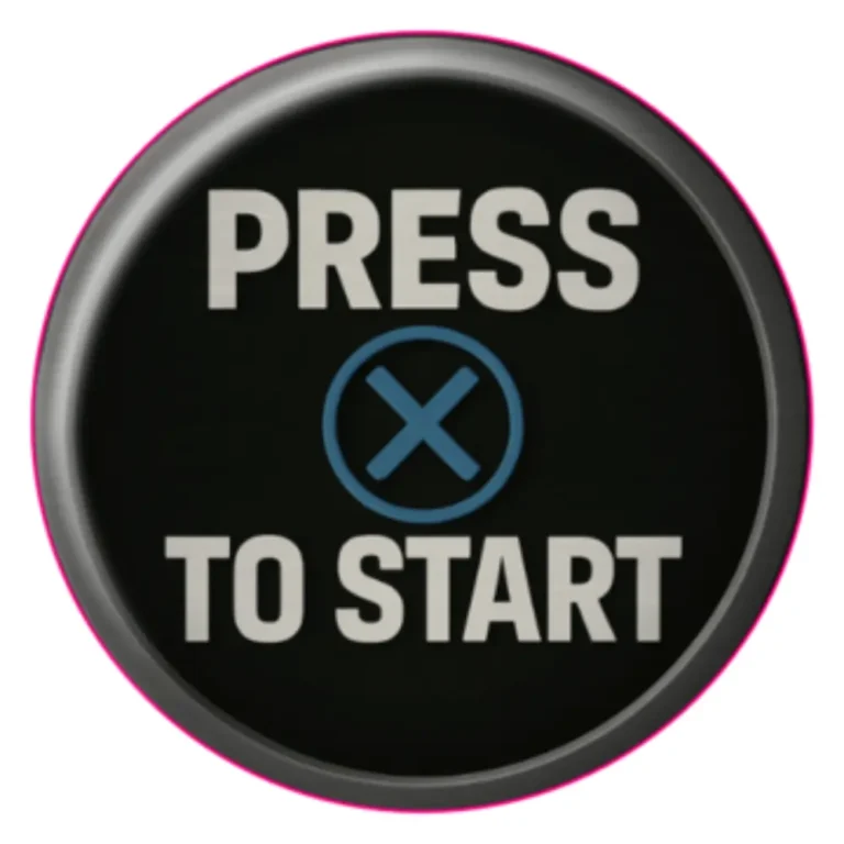 Press X To Start Push To Start Button Overlay