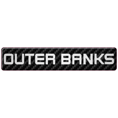 Ford Bronco Outer Banks Carbon Fiber Badge