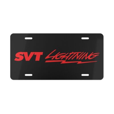 SVT Lightning License Plate