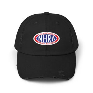 NHRA Championship Drag Racing Distressed Cap Hat