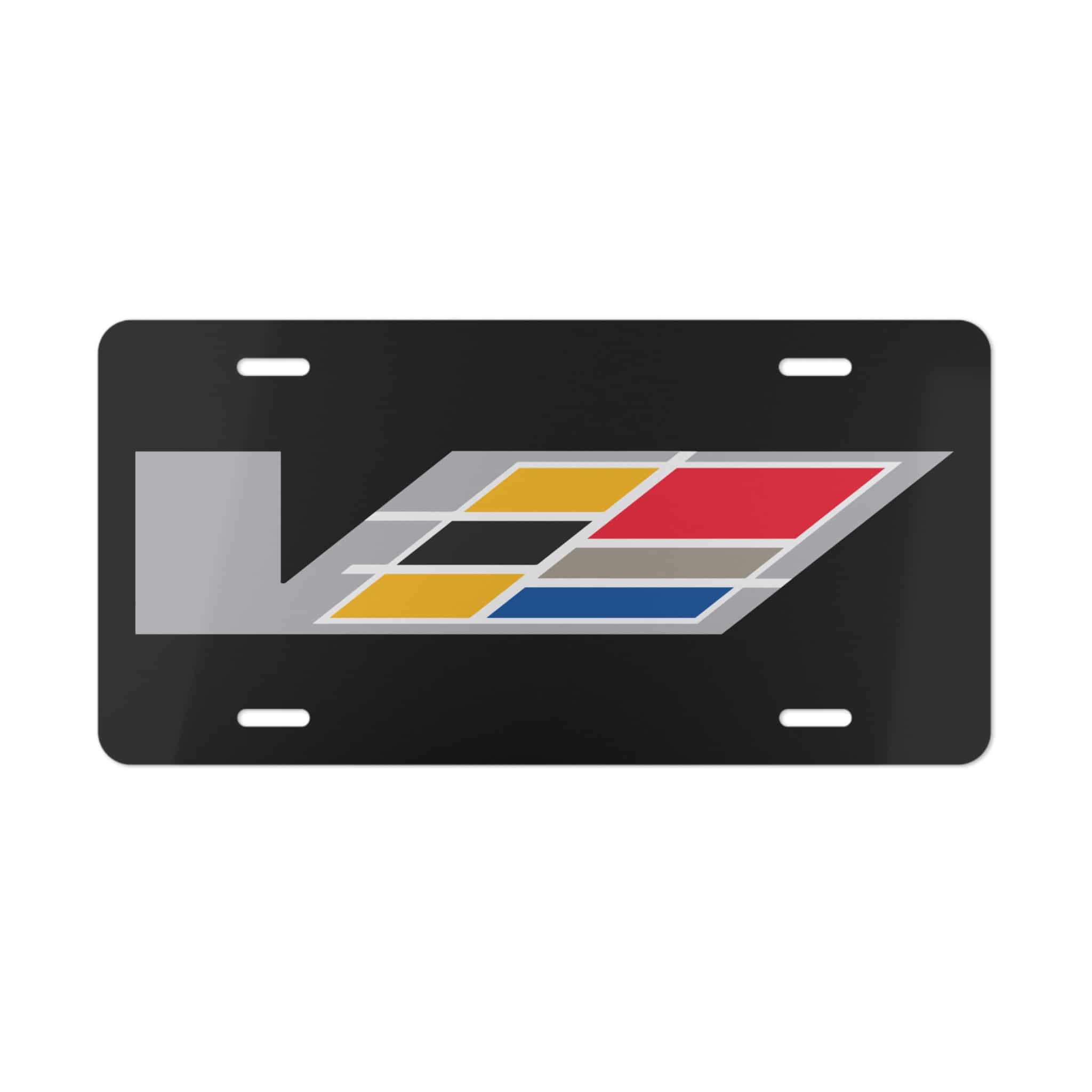 Cadillac V Series License Plate