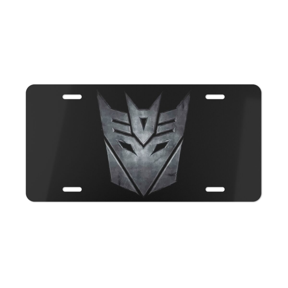 Decepticon Transformers License Plate