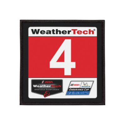 Corvette Racing #4 GTD Pro IMSA WeatherTech Iron-On Patch