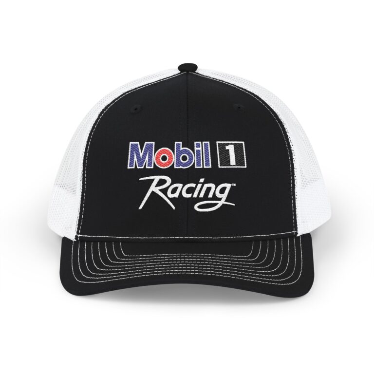 Mobil 1 Racing Hat Logo Adjustable Cap
