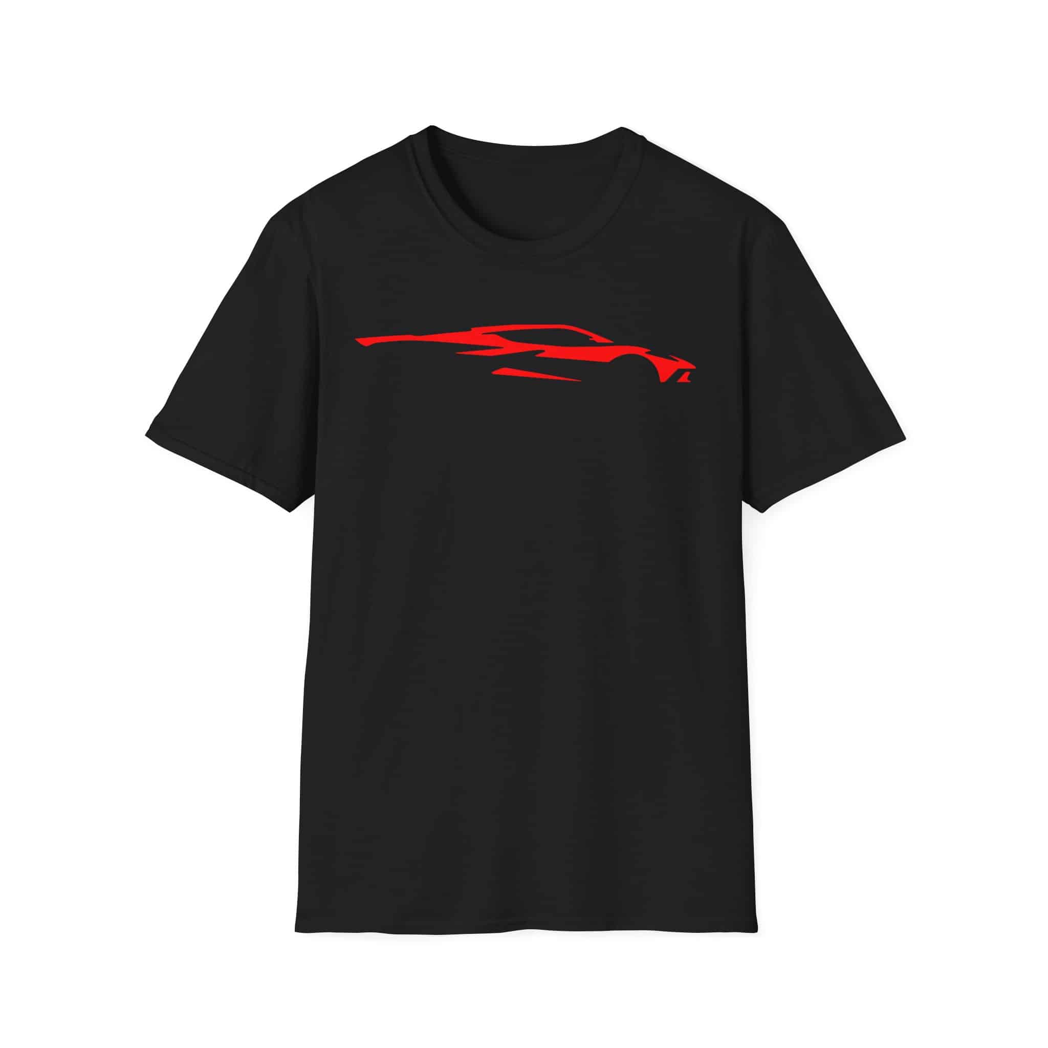 Corvette C8 Silhouette Shirt Corvette Stingray T-Shirt