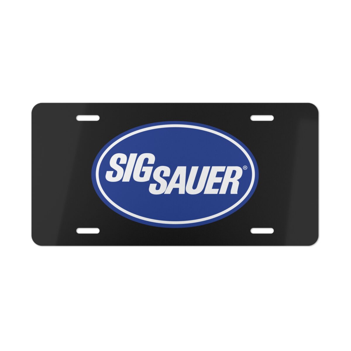 Sig Sauer License Plate Style 2