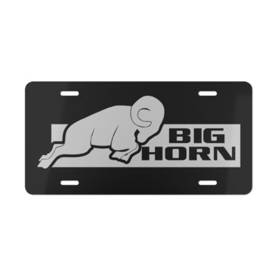 Ram Big Horn License Plate