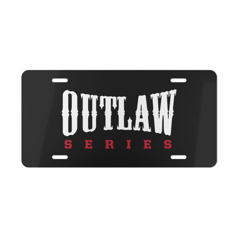 Outlaw Series License Plate