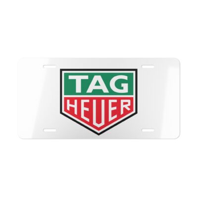 Tag Heuer License Plate