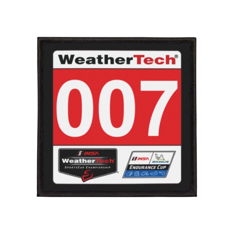 Heart of Racing Team #007 IMSA WeatherTech Iron-On Patch
