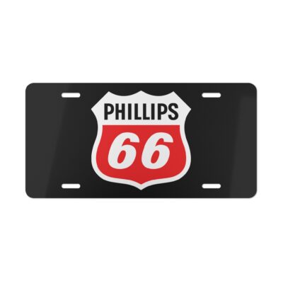Phillips 66 License Plate