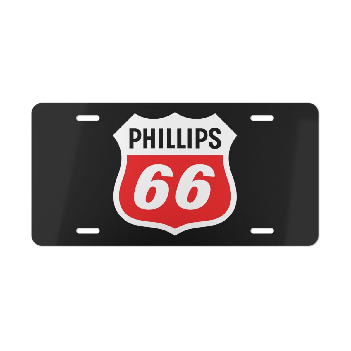 Phillips 66 License Plate