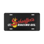 Schaeffer's Racing Oil License Plate