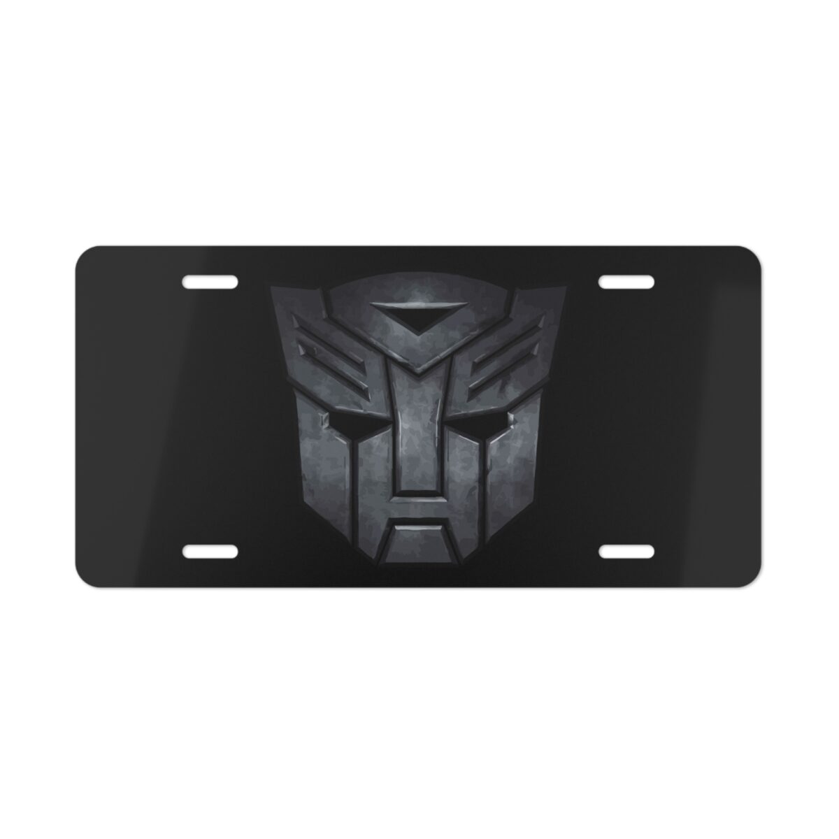 Autobot Transformers License Plate