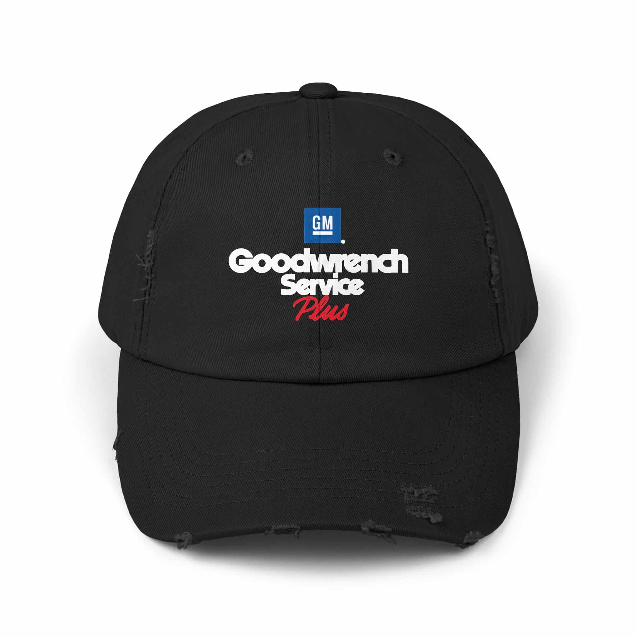 GM Goodwrench Service Plus Distressed Cap Hat