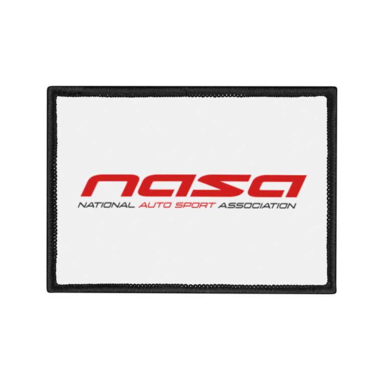 NASA National Auto Sport Association Iron-On Patch