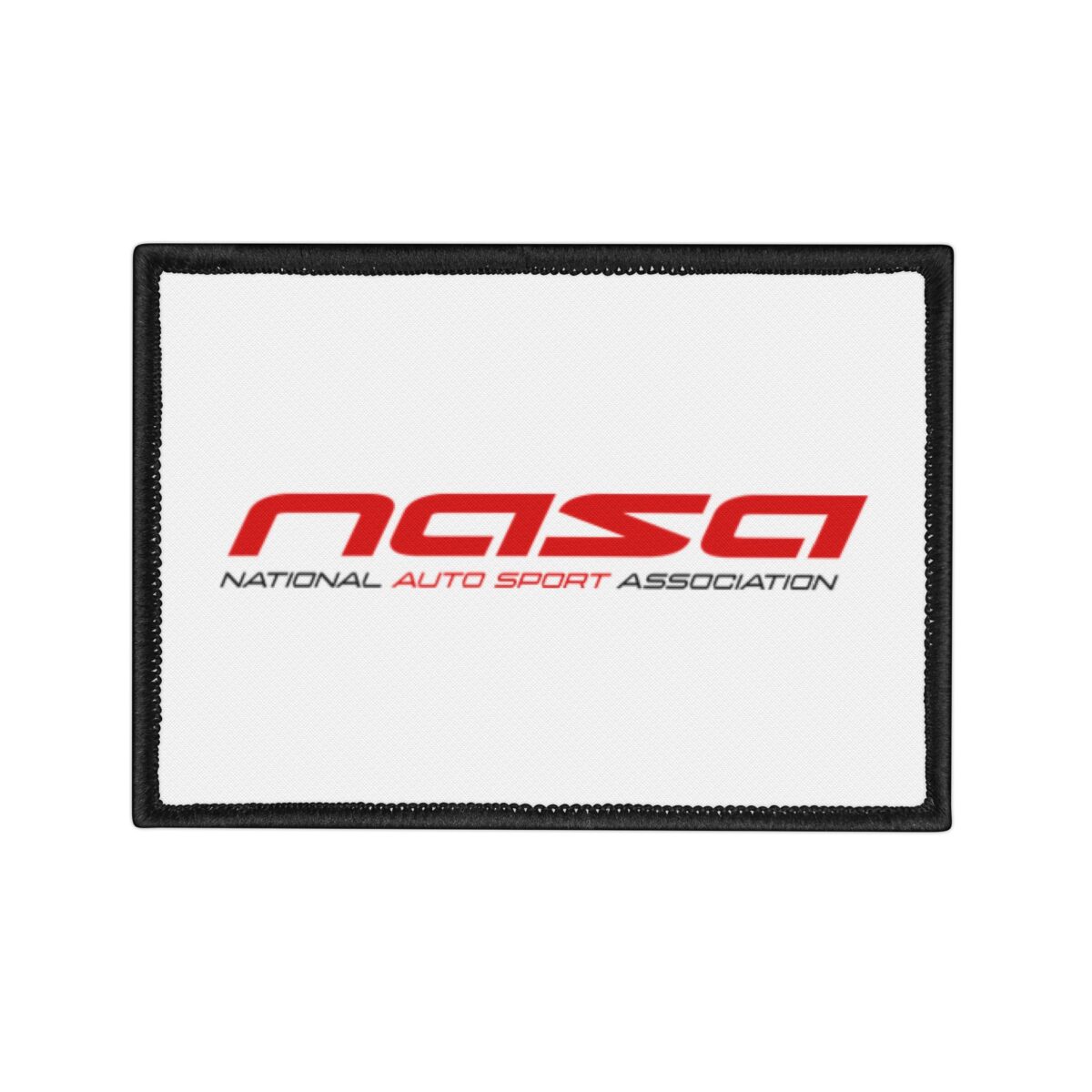 NASA National Auto Sport Association Iron-On Patch