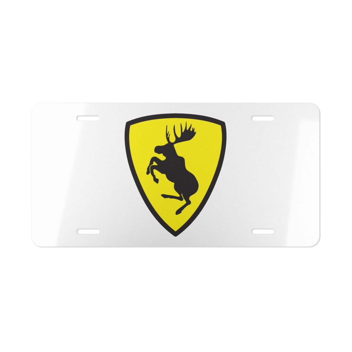 Volvo Prancing Moose License Plate