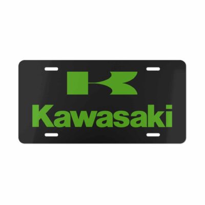 Kawasaki License Plate