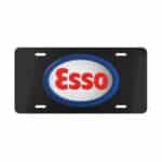 Esso License Plate