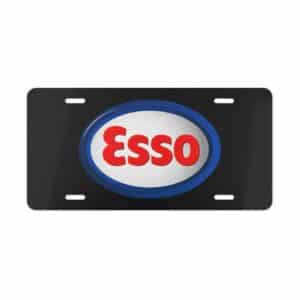 Esso License Plate