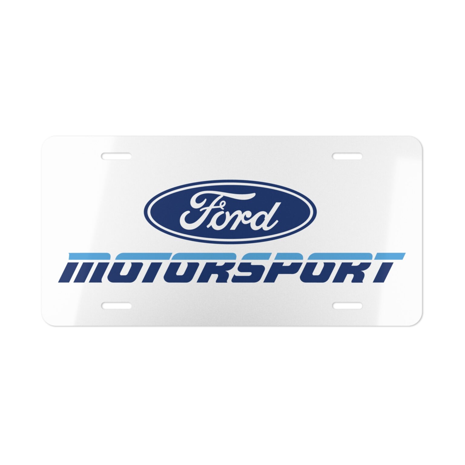 Ford Racing Plate Ford Motorsport License Plate