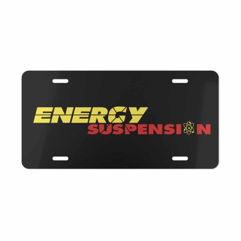 Energy Suspension License Plate