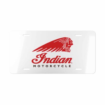 Indian Motorcycle License Plate