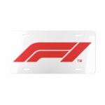 Formula 1 F1 License Plate