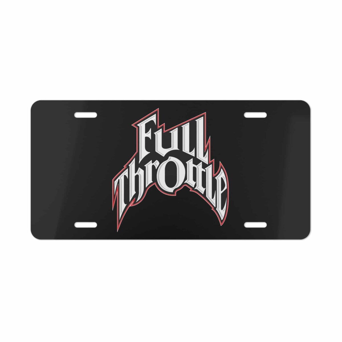 Full Throttle License Plate