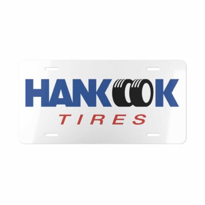 Hankook Tires License Plate