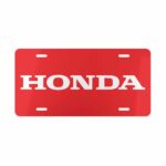 Honda License Plate