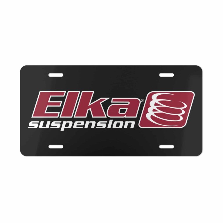 Elka Suspension License Plate