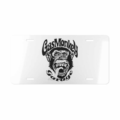 Gas Monkey Garage License Plate