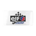 ELF Moto License Plate