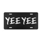 Yee Yee License Plate
