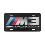 BMW M3 Competition License Plate
