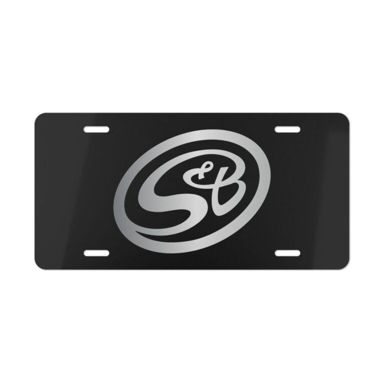 S&B Filters License Plate