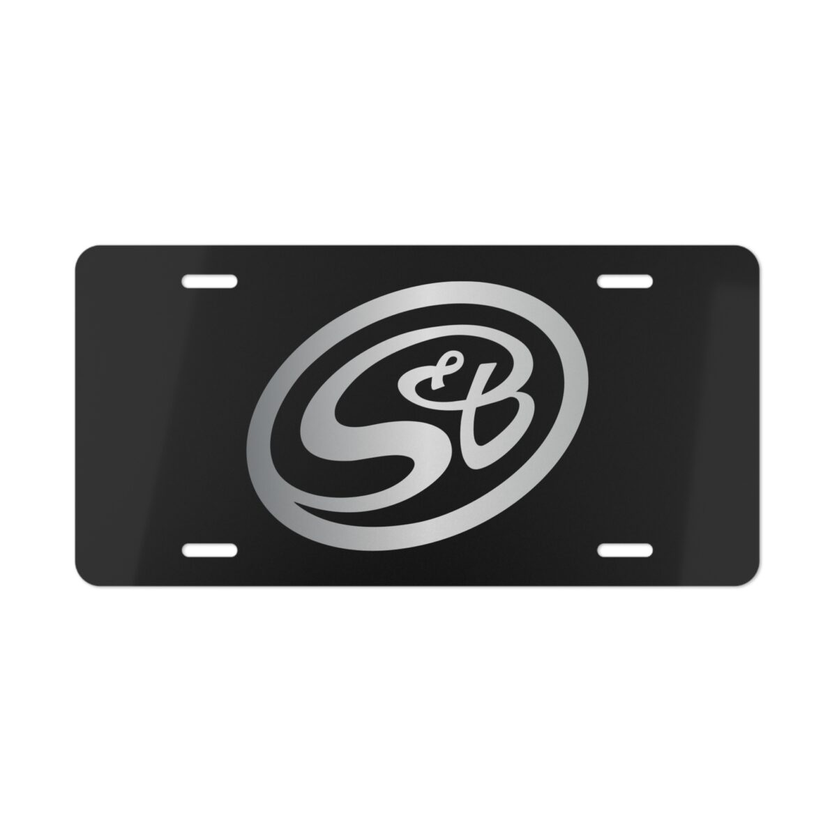 S&B Filters OEM Sticker Decal - 4x3 Inches, White Vinyl