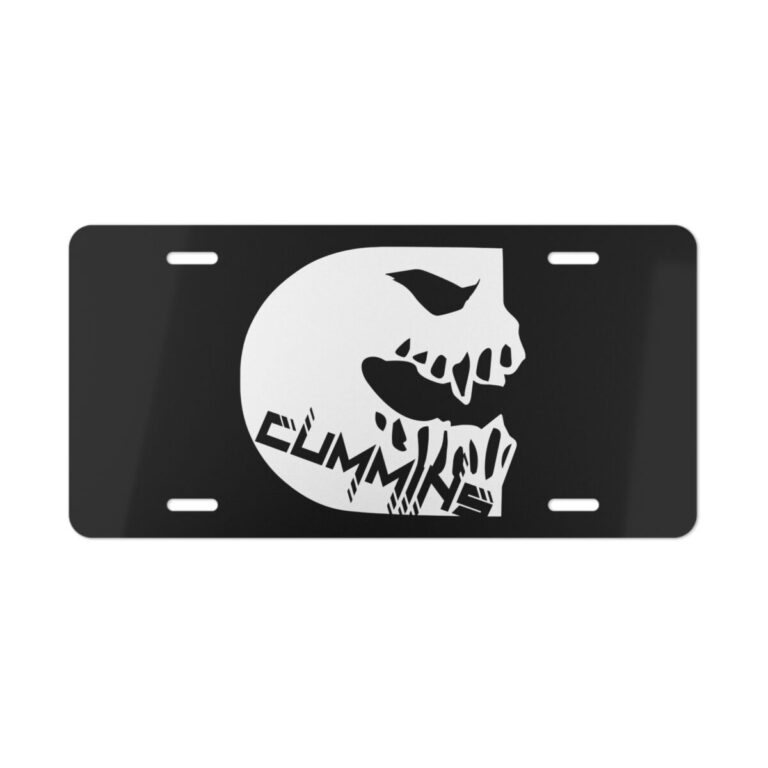 Cummins Diesel Monsters License Plate