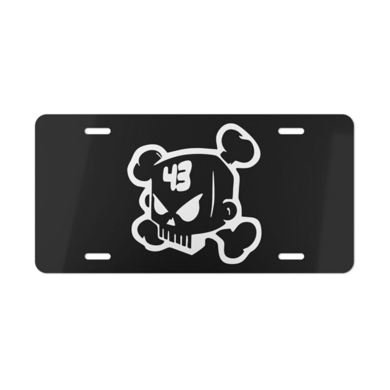 Ken Block Skull 43 License Plate