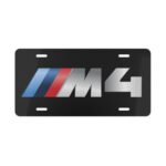 BMW M4 License Plate