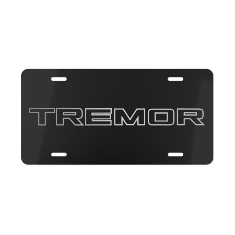 Ford Tremor Outline License Plate