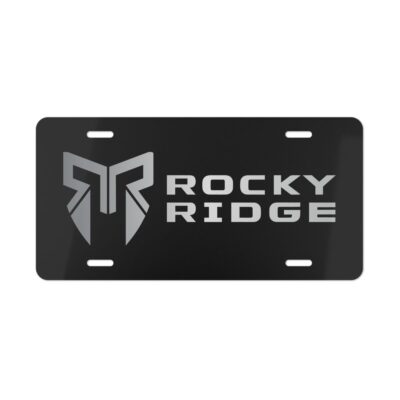 Rocky Ridge License Plate